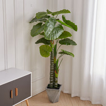 Load image into Gallery viewer, Artificial Tropical Plant with Plastic Flowerpot Home and Office Plant Decoration
