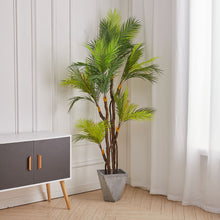 Load image into Gallery viewer, Artificial Areca Palm Tree in Pot Home Decoration
