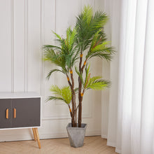 Load image into Gallery viewer, Artificial Areca Palm Tree in Pot Home Decoration
