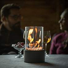 Load image into Gallery viewer, Round Tabletop Ventless Ethanol Fireplace
