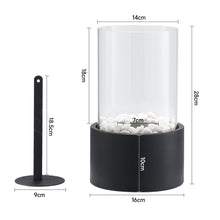 Load image into Gallery viewer, Round Tabletop Ventless Ethanol Fireplace
