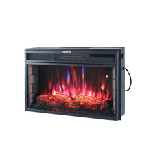 Load image into Gallery viewer, 28Inch 2kw Electric Fireplace Wall Mounted Insert Electric Fire with WIFI Control Fireplaces Living and Home 
