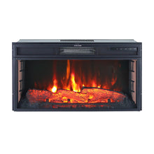 Load image into Gallery viewer, 28Inch 2kw Electric Fireplace Wall Mounted Insert Electric Fire with WIFI Control Fireplaces Living and Home 
