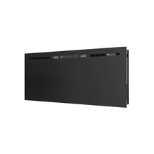 Load image into Gallery viewer, 60 Inch Black Wall Mounted Fireplace with Changeable Mirror Effect Wall Mounted Fires Living and Home 
