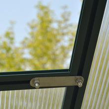 Load image into Gallery viewer, Aluminium Hobby Greenhouse with Base and Window Opening
