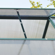 Load image into Gallery viewer, Aluminium Hobby Greenhouse with Base and Window Opening
