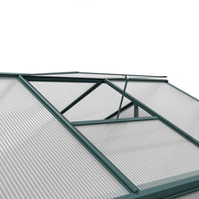 Load image into Gallery viewer, 4&#39; x 6&#39; ft Garden Hobby Greenhouse Green Framed with Vent Garden Storages &amp; Greenhouses Living and Home 
