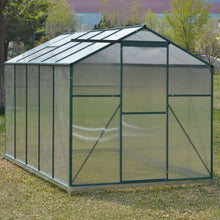 Load image into Gallery viewer, Aluminium Hobby Greenhouse with Base and Window Opening
