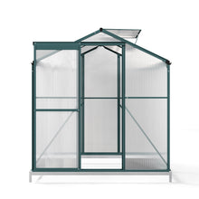 Load image into Gallery viewer, 4&#39; x 6&#39; ft Garden Hobby Greenhouse Green Framed with Vent Garden Storages &amp; Greenhouses Living and Home 
