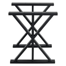 Load image into Gallery viewer, 2 Pieces Black Metal Table Legs Heavy Duty Industrial Table Legs Table Legs Living and Home 
