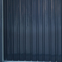 Load image into Gallery viewer, Garden Metal Storage Shed with Log Storage
