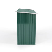 Load image into Gallery viewer, Garden Storage Shed Metal Storage Box with Log Rack Garden Storages &amp; Greenhouses Living and Home 
