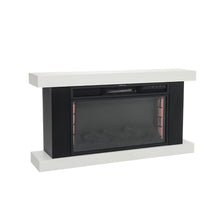 Load image into Gallery viewer, Contemporary Wooden Electric Fireplace Mantel with Remote Control Living and Home 

