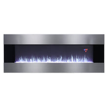 Load image into Gallery viewer, Wall Mounted Electric Fireplace with Multi-color Flames Wall Mounted Fires Living and Home 128 cm W 
