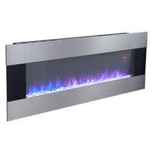 Load image into Gallery viewer, Wall Mounted Electric Fireplace with Multi-color Flames Wall Mounted Fires Living and Home 152.4 cm W 
