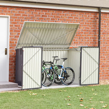 Load image into Gallery viewer, Outdoor Metal Bicycle Storage Shed
