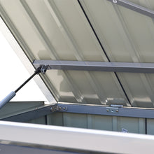 Load image into Gallery viewer, Outdoor Metal Bicycle Storage Shed
