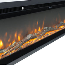 Load image into Gallery viewer, 40/50/60 Inch Electric Fireplace 9 Colour LED Flame Effect Heater with Remote Control Freestanding Fireplaces Living and Home 
