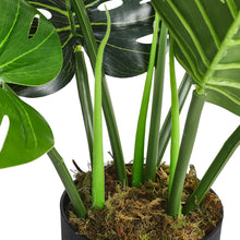 Load image into Gallery viewer, 65cm Artificial Tropical Monstera Tree Faux Plant in Pot
