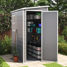 Load image into Gallery viewer, 5 x 4FT Outdoor Plastic Storage Shed
