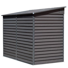 Load image into Gallery viewer, 9ft W Motorcycle Storage Shed Lockable Steel Garden Bike Shed Garden Sheds Living and Home 
