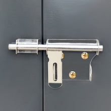 Load image into Gallery viewer, 9ft W Motorcycle Storage Shed Lockable Steel Garden Bike Shed Garden Sheds Living and Home 
