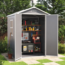 Load image into Gallery viewer, Plastic Outdoor Garden Storage Shed
