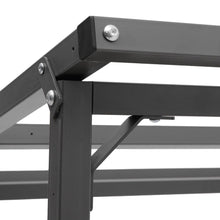 Load image into Gallery viewer, Garden Sanctuary Metal Tube Firewood Rack with Roof Garden Sheds Living and Home 
