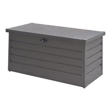 Load image into Gallery viewer, 350L Lockable Outdoor Metal Garden Storage Box
