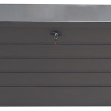 Load image into Gallery viewer, 350L Lockable Outdoor Metal Garden Storage Box
