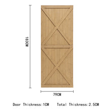 Load image into Gallery viewer, Garden Flat Top Pine Wood Gate Kit
