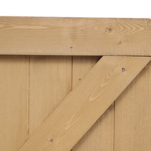 Load image into Gallery viewer, Garden Flat Top Pine Wood Gate Kit
