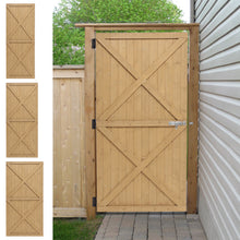 Load image into Gallery viewer, Garden Flat Top Pine Wood Gate Kit
