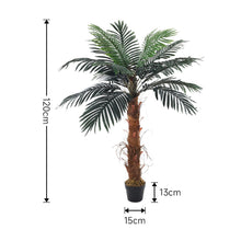 Load image into Gallery viewer, 48 inch Artificial Palm Tree with Pot Simulated Plant Decor Artificial Plants Living and Home 
