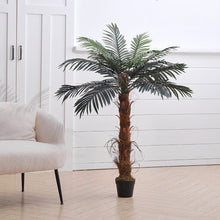 Load image into Gallery viewer, 48 inch Artificial Palm Tree with Pot Simulated Plant Decor Artificial Plants Living and Home 
