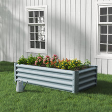 Load image into Gallery viewer, Outdoor Galvanized Steel Garden Bed
