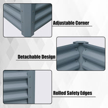 Load image into Gallery viewer, Outdoor Galvanized Steel Garden Bed
