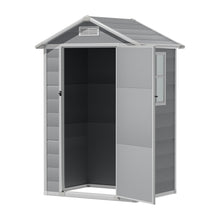 Load image into Gallery viewer, Garden Plastic Storage Shed with Lockable Hinged Door
