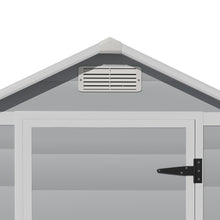Load image into Gallery viewer, Garden Plastic Storage Shed with Lockable Hinged Door
