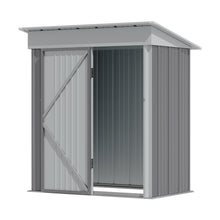 Load image into Gallery viewer, Outdoor Metal Storage Shed with Lockable Door
