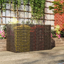 Load image into Gallery viewer, Trash Can Fence Wicker Privacy Fence
