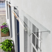 Load image into Gallery viewer, Transparent Window Door Awning Canopy Canopies &amp; Gazebos Living and Home 200cm W 

