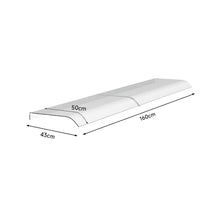 Load image into Gallery viewer, Frosted Window Door Awning Canopy 50cm Arc Length Living and Home 160 cm 
