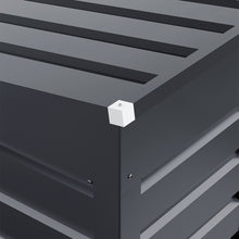 Load image into Gallery viewer, Outdoor Galvanized Steel Storage Shed with Dual Doors
