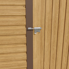 Load image into Gallery viewer, Outdoor Galvanized Steel Tawny Storage Shed
