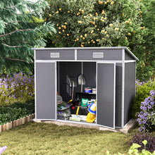 Load image into Gallery viewer, 8x4FT Outdoor Plastic Garden Storage Shed

