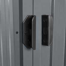 Load image into Gallery viewer, Outdoor Metal Garbage Can Garden Storage Shed
