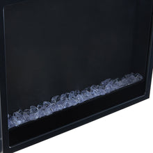 Load image into Gallery viewer, Freestanding TV Stand Entertainment Center with 18" Fireplace

