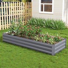 Load image into Gallery viewer, Outdoor Rectangular Metal Raised Garden Bed
