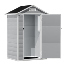Load image into Gallery viewer, 4X3FT Apex Roof Garden Shed Outdoor Storage House
